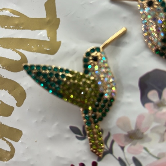 Hummingbird earrings - Picture 2 of 4